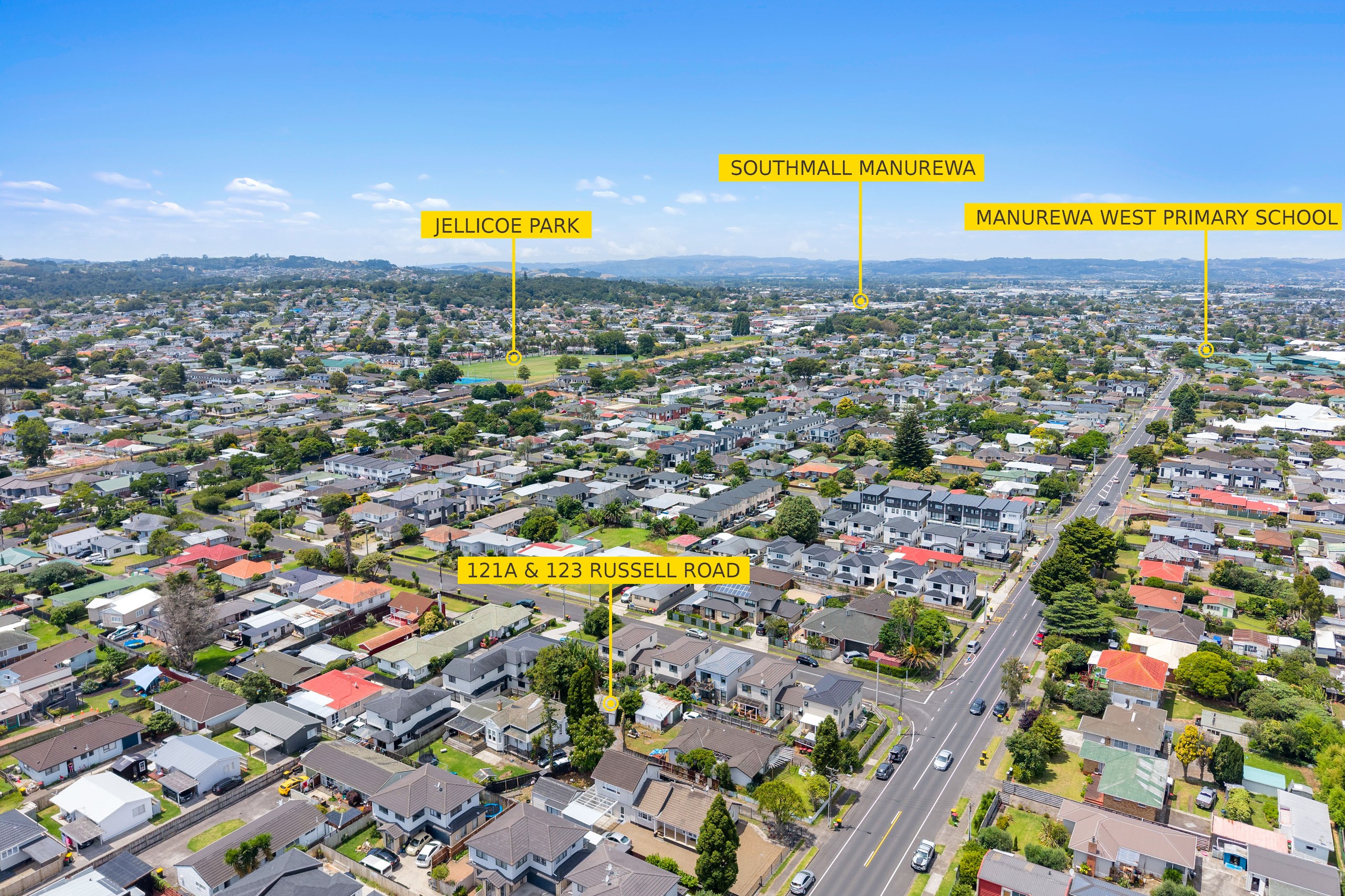 121A & 123 Russell Road, Manurewa, Manukau City