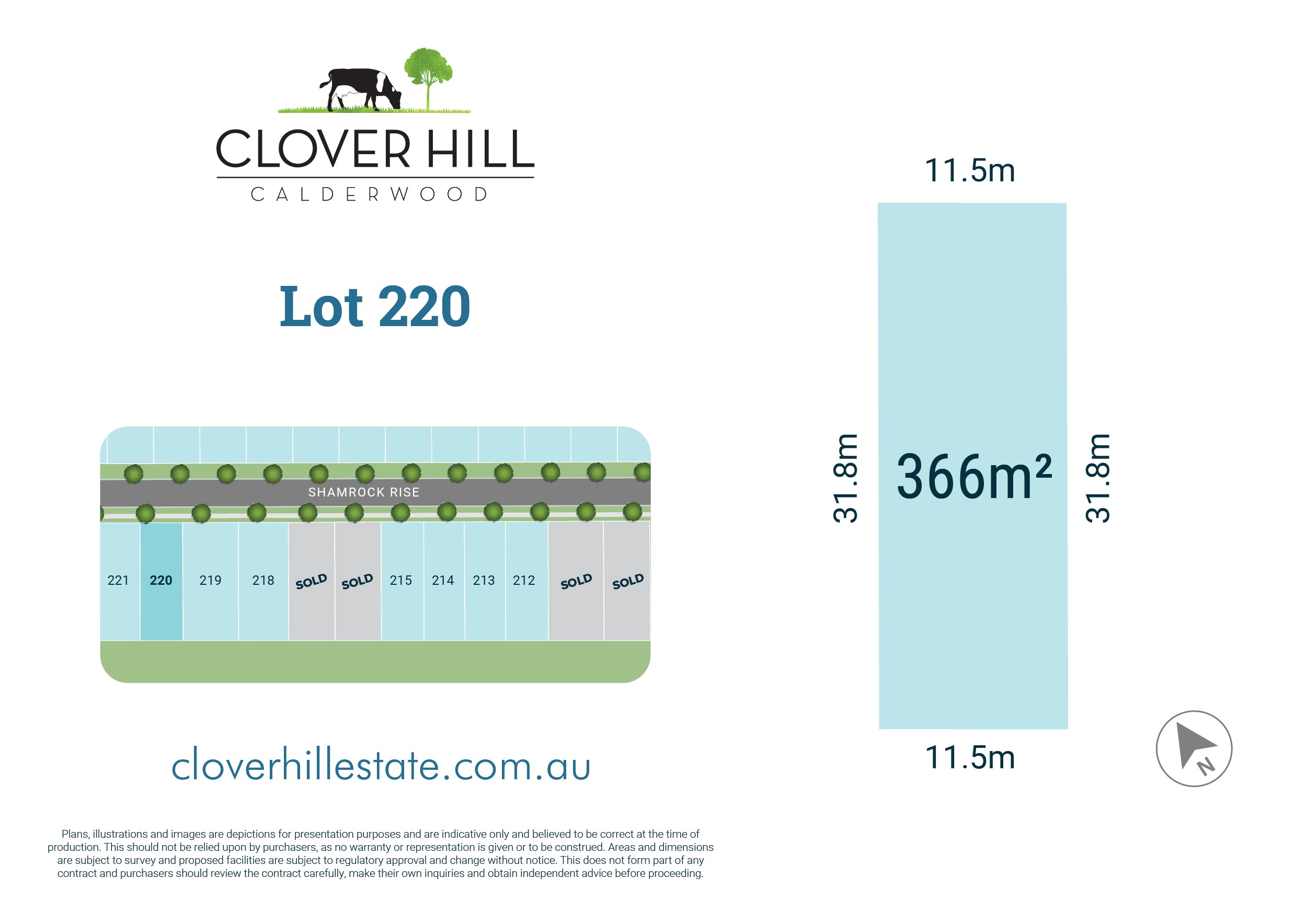 Lot 220 - 39 Shamrock Rise, Calderwood, NSW 2527