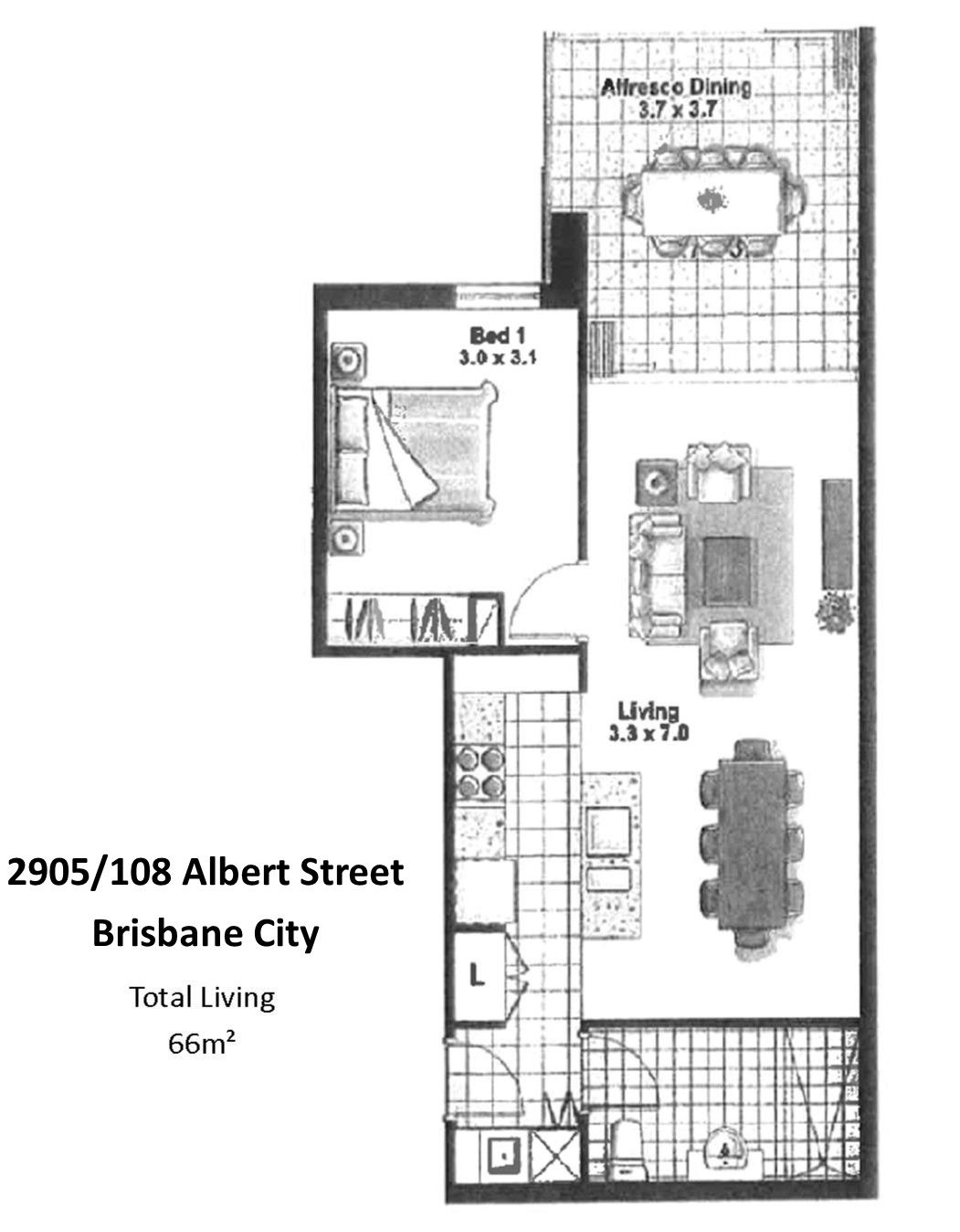 2905/108 Albert Street, Brisbane City, QLD Home For Sale • Ray White