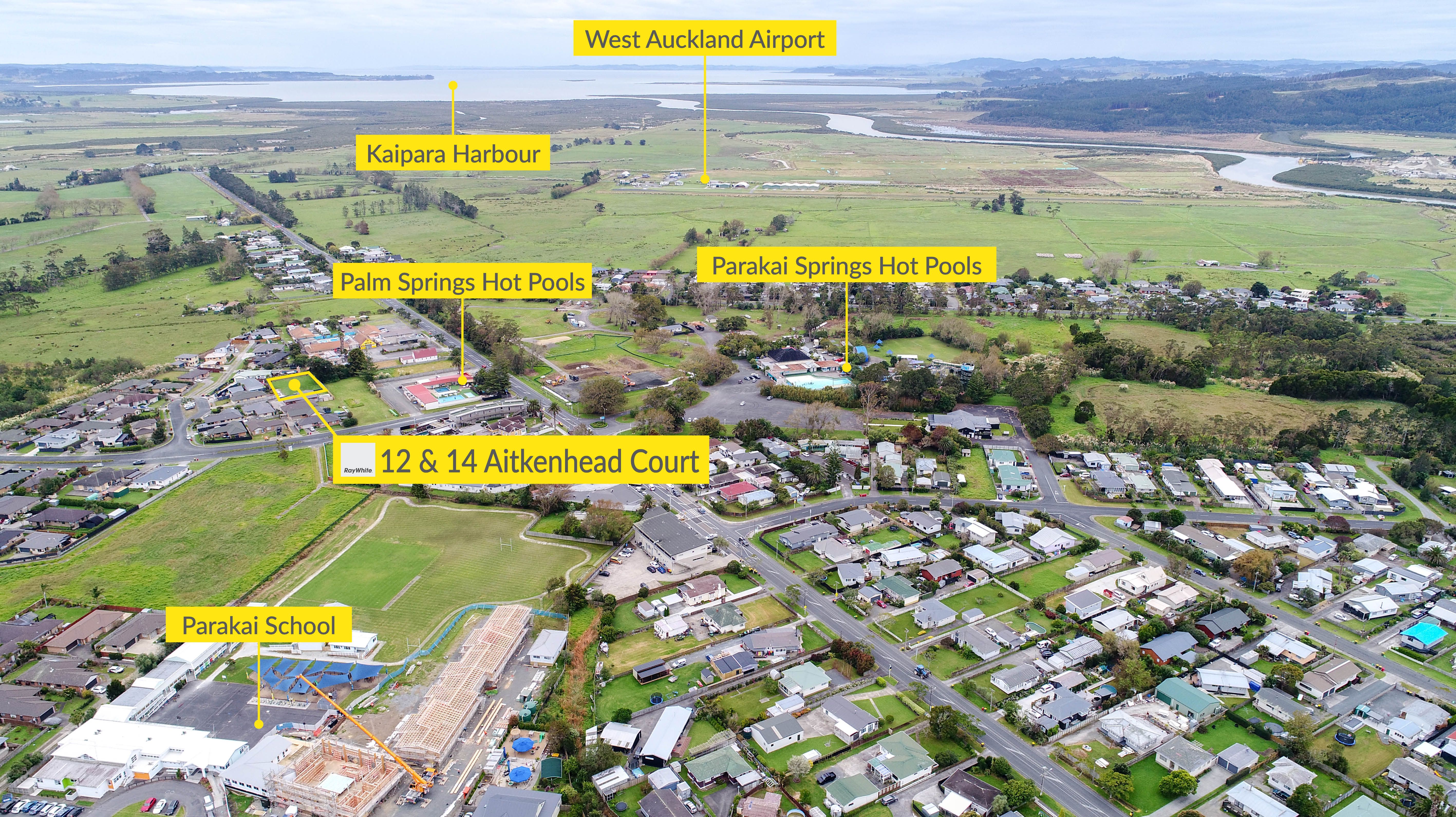 12 & 14 Aitkenhead Court, Parakai, Rodney 0830 Commercial Land for