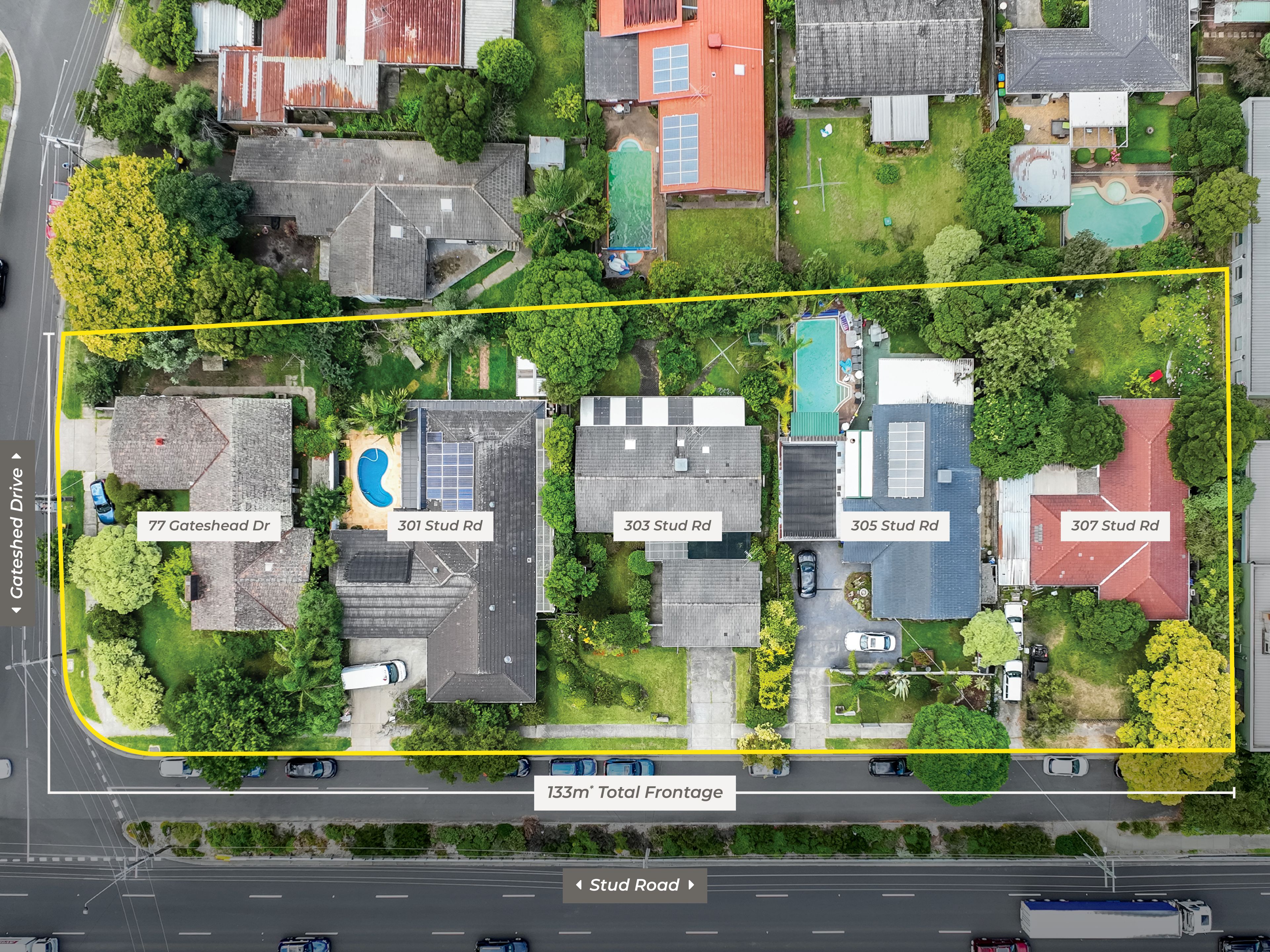 77 Gateshead & 301 Stud Road, WANTIRNA SOUTH, VIC 3152