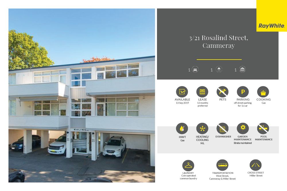 3/21 Rosalind Street, Cammeray, NSW 2062