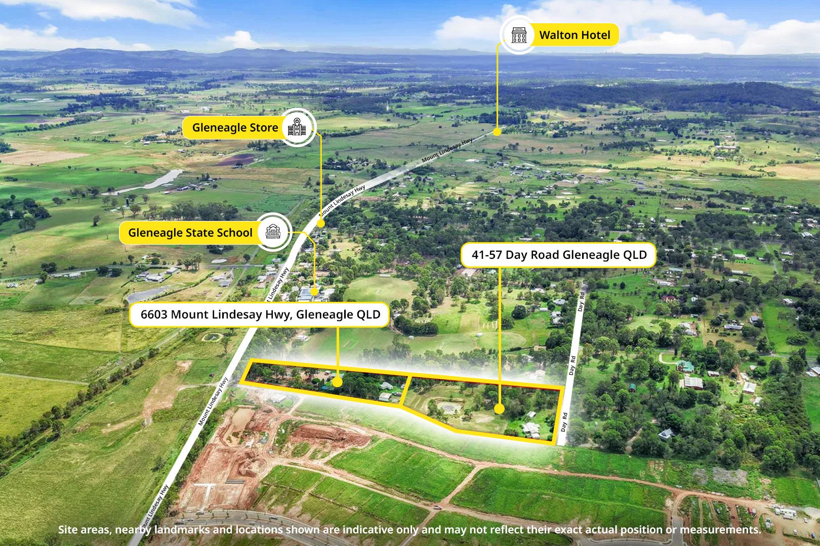 41-57 Day Road & 6603 Mount Lindesay Highway, GLENEAGLE, QLD 4285