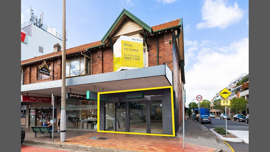 Commercial Retail Property Leased Mosman Nsw Shop 1 537 Military