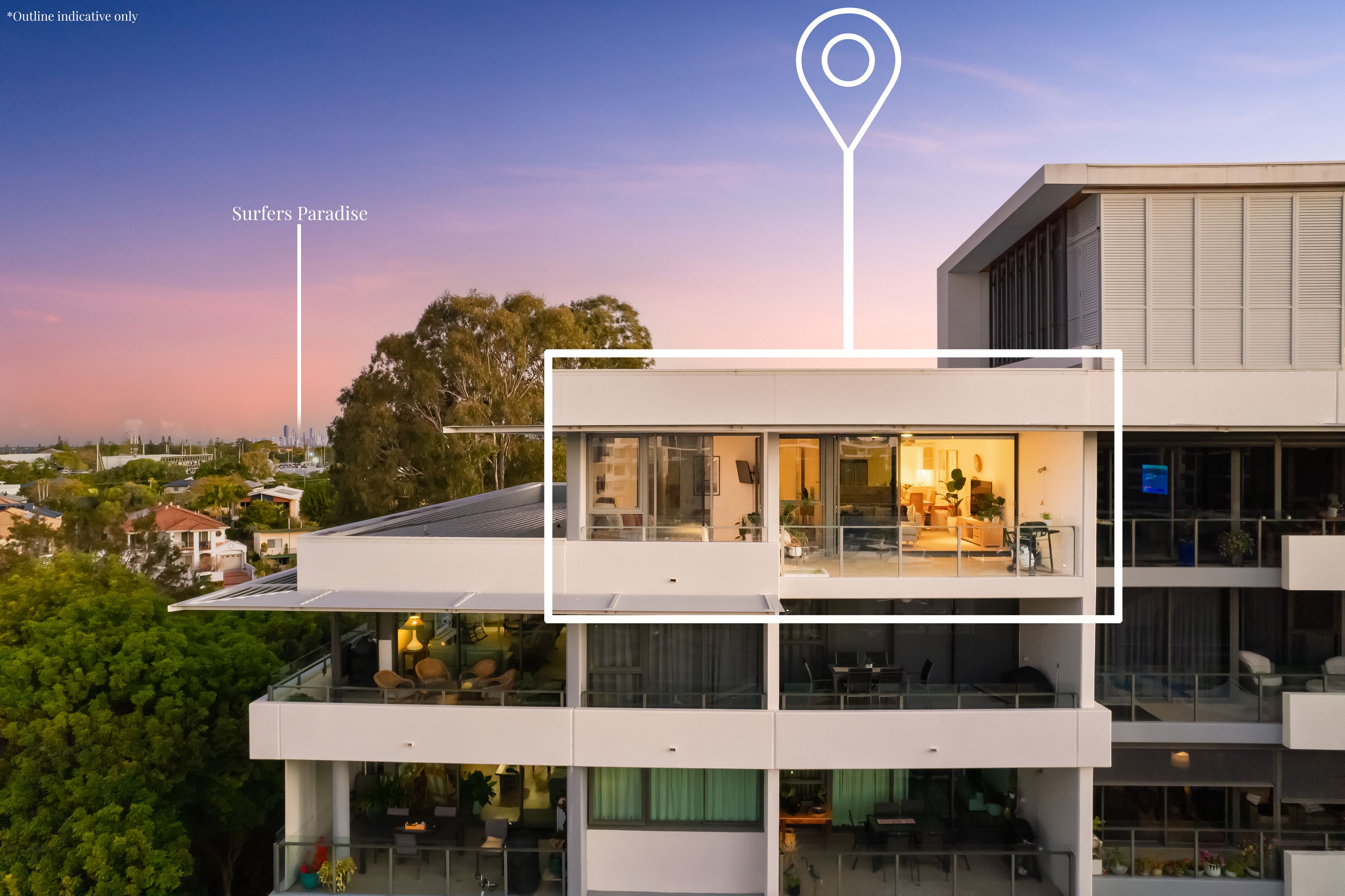 3505/323 Bayview Street, Hollywell, QLD 4216