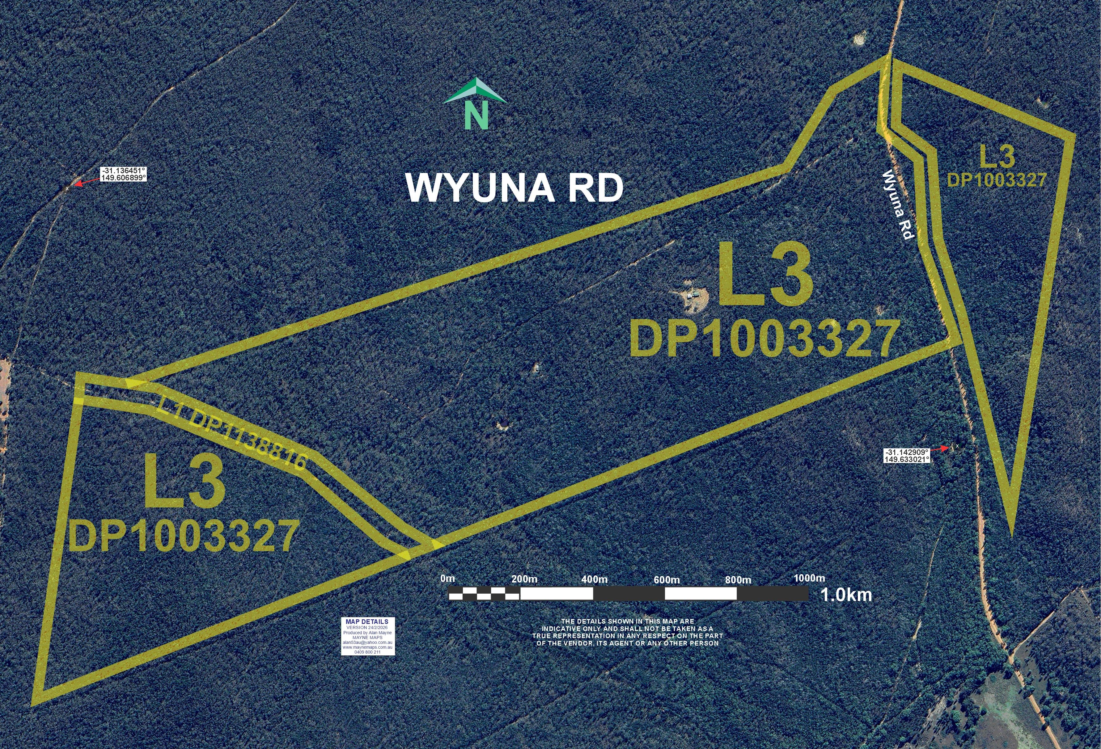 3715 Wyuna Road, Rocky Glen, NSW 2357