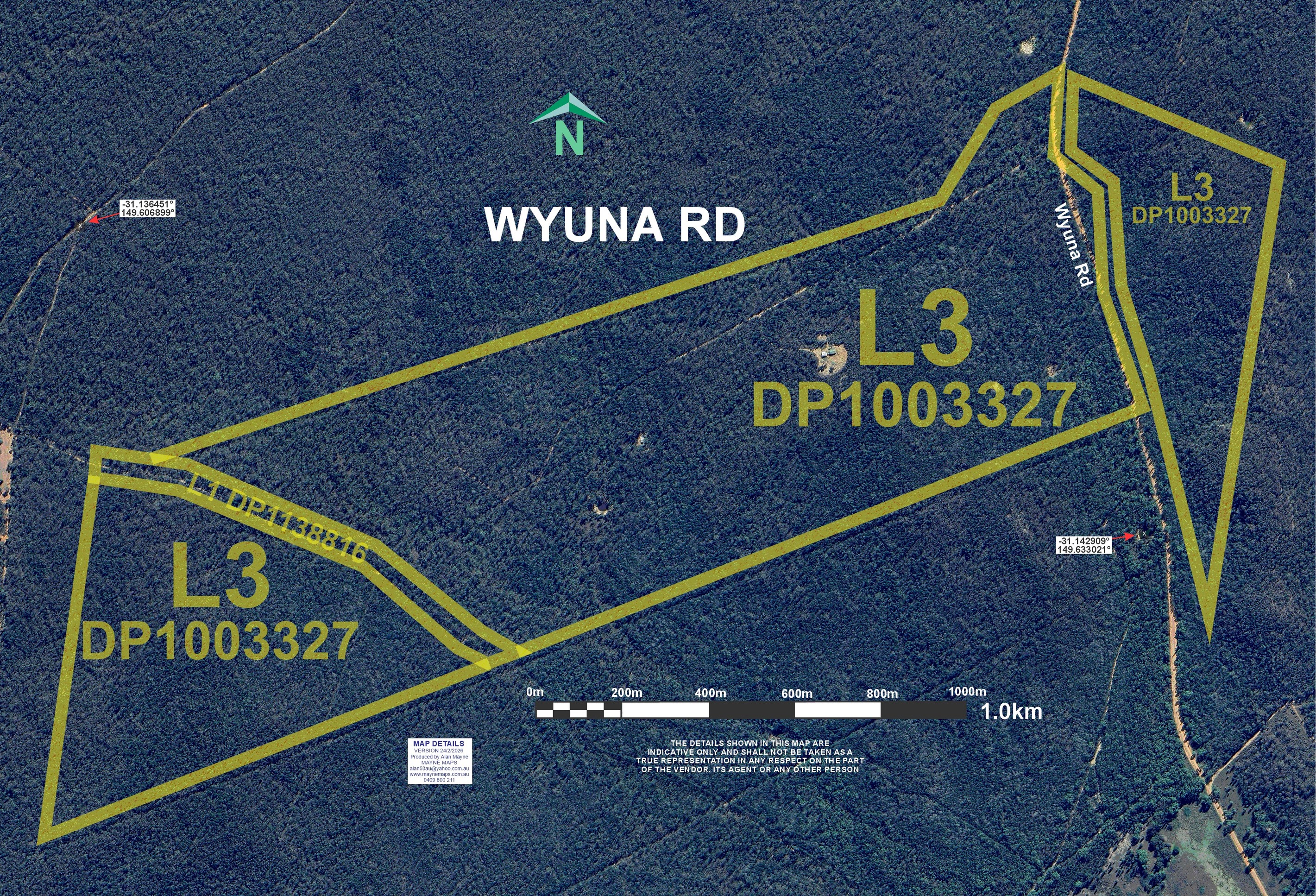 3715 Wyuna Road, Rocky Glen, NSW 2357