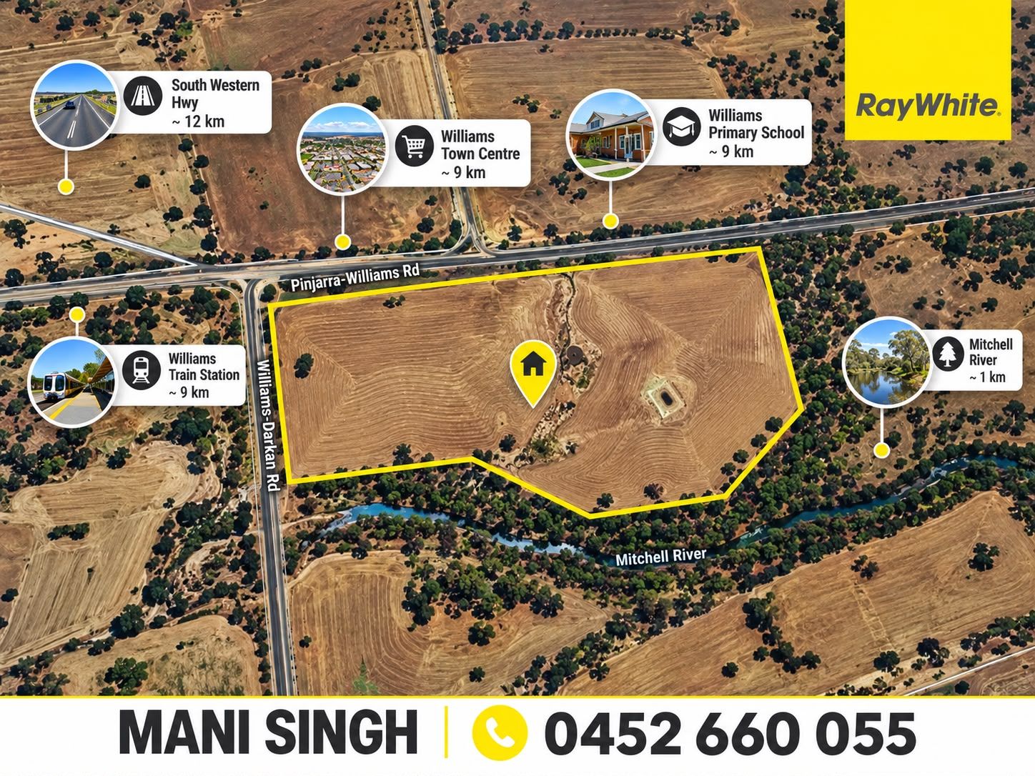 lot 41 Pinjarra-Williams Road, WILLIAMS, WA 6391