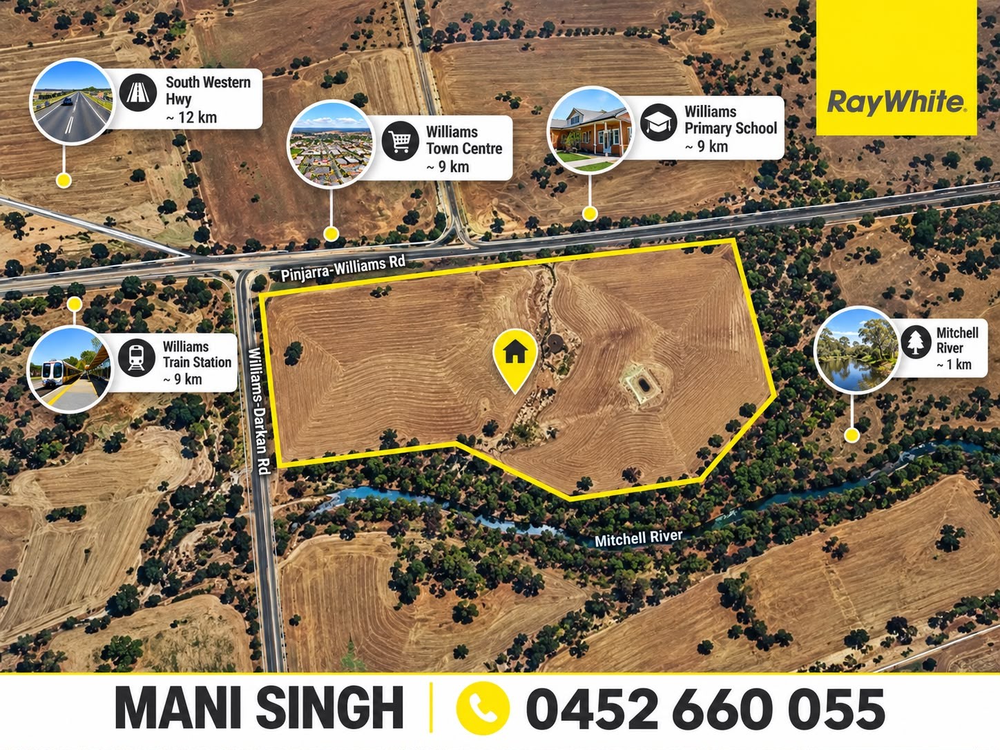lot 41 Pinjarra-Williams Road, WILLIAMS, WA 6391