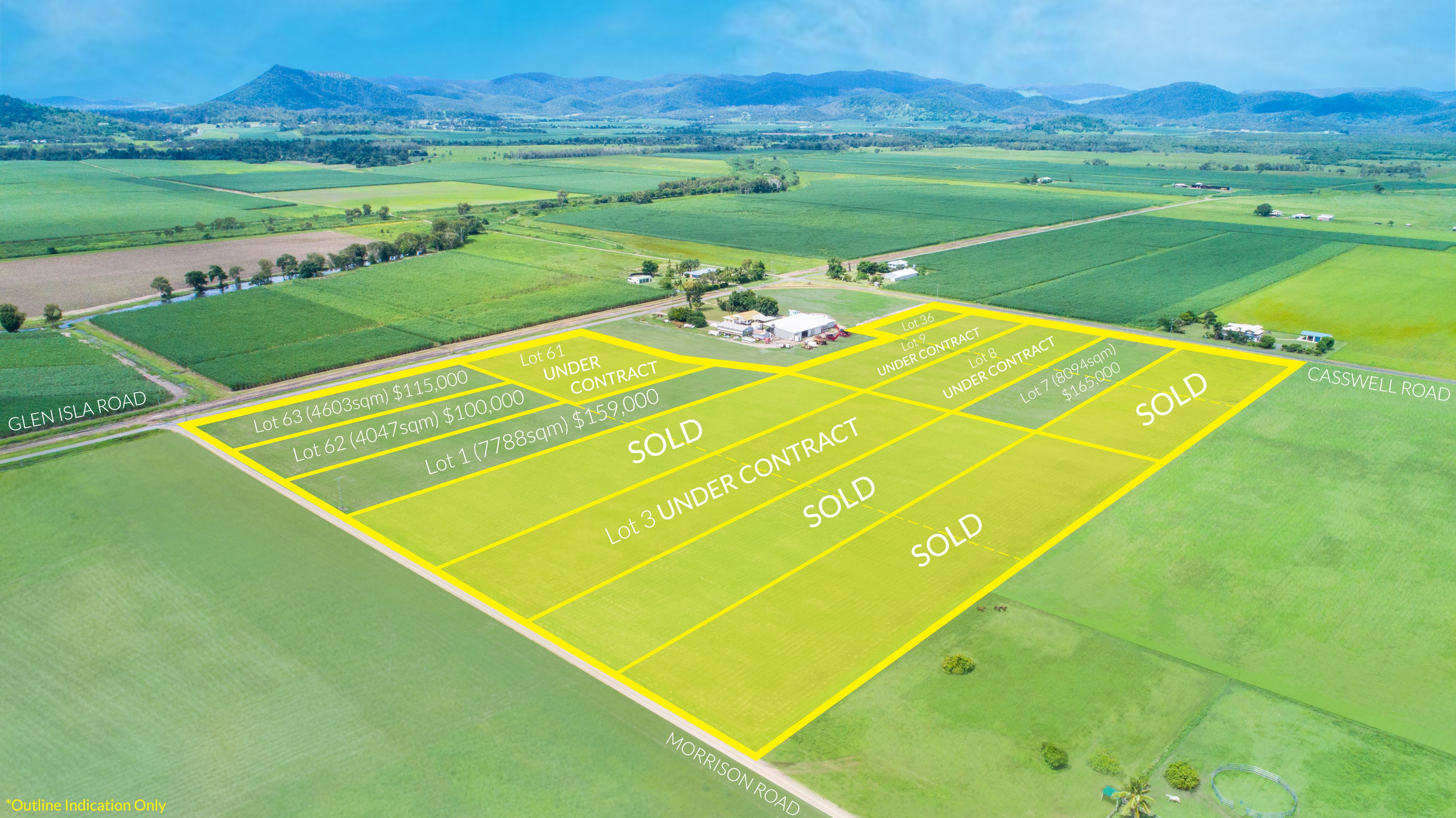 Lot 8 Casswell Road (Lots 33 & 38), GLEN ISLA, QLD 4800
