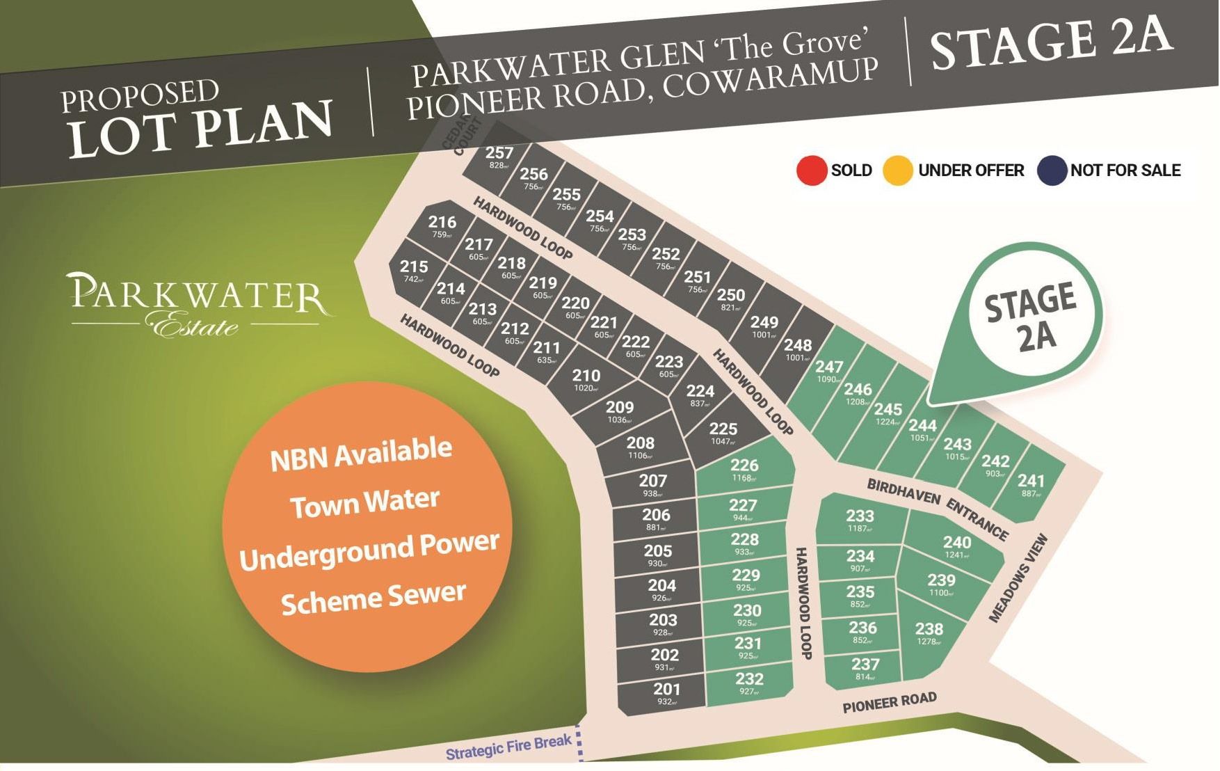 PL 244 Parkwater Estate, The Grove, Cowaramup, WA 6284 Sold Land Ray White Stocker Preston